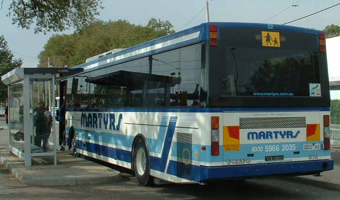 Martyrs Volvo B7R Volgren CR221 22